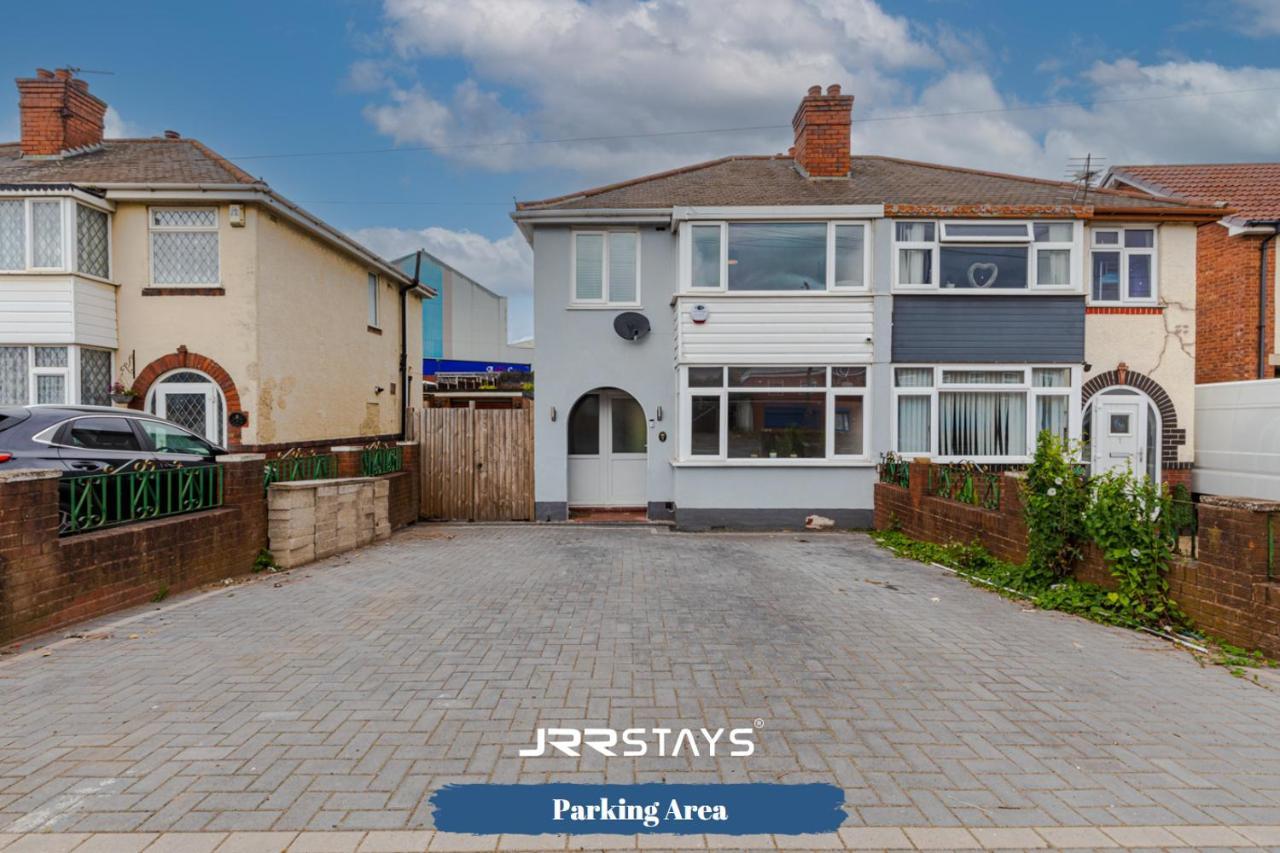 Tipton 3 Bedroom House Garden Sleeps 7 - Jrr Stays Coseley Exterior foto